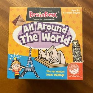 MindWare Brain Box - All Around the World game  *New*
